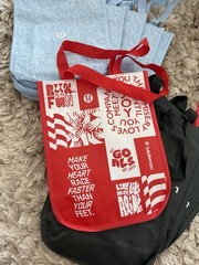 11 x Lululemon Small Current 2025 2026 Logo Reusable Shopping Bag Brand New!
