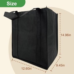 10 Pack Reusable Shopping Bags – 14.9×12.6×9.4 Inth Bulk Tote Bag for Grocery…