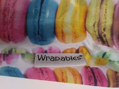 Eco Reusable Foldable Shopping Tote Colorful Macarons By Wrapables