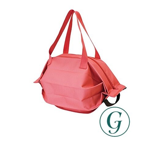 Marna Shupatto Insulated Bag M Red – Folds up instantly – Eco-bag S445R