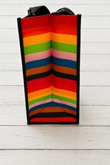 HEB Y’all Means All Texas Tote large Bag Black Rainbow New multicolor reusable