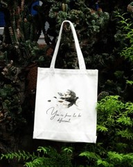 13.5″ x 15″ Reusable Canvas Bird Tote Bag,Grocery Bag,Beach Bag,Shopping Bag