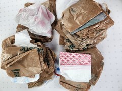 Plastic Grocery Shopping Bags Used No rips or tears 50x
