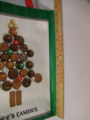 See’s Candies Reusable Christmas Tote/Bag ~ Chocolate Christmas Tree