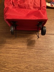 Folding Shopping Cart Reusable Grocery Shopping Eco Trolley Bag with Wheels