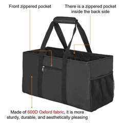 Extra Large Utility Tote Bag,Reusable Shopping Bags with Handles – Waterproof…
