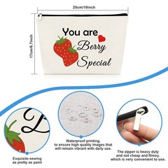 Strawberry Lover Gift Makeup Bag Fruit s,