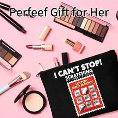 JEFBFBWE I Can’t Stop Scratching” Lottery – Themed 9 x 1.97 x 7 inches, Black