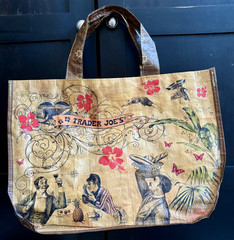Trader Joe’s “Sailing the Culinary Seas” Shopping Tote Bag Reusuable Vintage