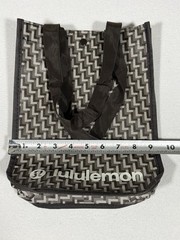 Lululemon Holiday 2025 Exclusive Logo Reusable Shopping Bag Tote Brown Geo