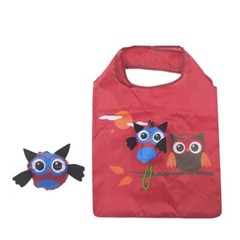 Owl cute 3D Reusable Foldable Eco Shopping Bag Animal Handbag New
