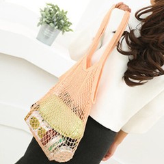 Mesh Net Bag Reusable String Shopping Bag Fruit Veg Grocery Handbag Storage Bag