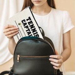 Inspirational Tennis Captain Noun Definition Makeup Bag