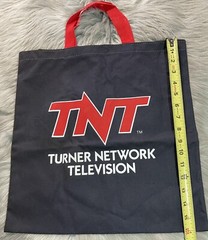 Vintage TNT Turner Network Television Multicolored Tote Bag New!