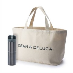 DEAN & DELUCA Tote Bag & Mug Bottle Gift Set 300ml Japan Limited Bundle Y863621