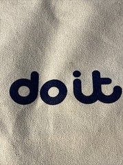 ✅NEW DO It Cloud Intelligence Canvas Swag Tote Shopping Books Bag.