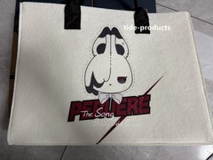 miHoYo Genshin Impact Arlecchino Peruere Felt Shopping Bag Badge Official Goods