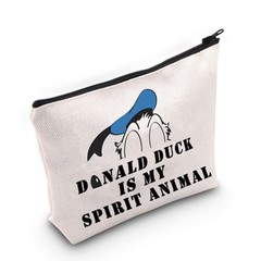 LEVLO Duck Cosmetic Makeup Bag – Lover’s Gift, Zipper Spirit Animal