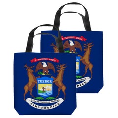 Michigan Flag Tote Bag – 3 Sizes