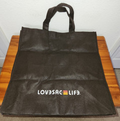 LoveSac Large Oversized Reusable Shopping Grocery Tote Bag RARE