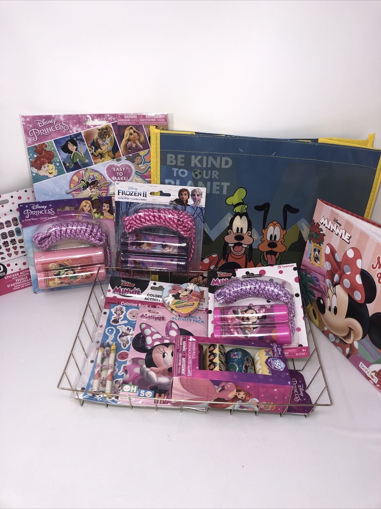 Varies New Legacy Disney Mickey Mouse Easter Tote Reusable Grocery Bag -6 Items