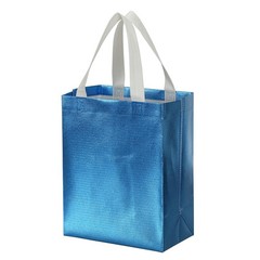 Tosnail 40 Pack Glossy Reusable Grocery Bags, 10 x 8 Inch Shopping Tote Bag w…