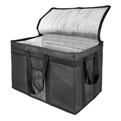XXL-Larger Insulated Cooler Bags with Zipper Closure,Reusable Grocery Shoppin…