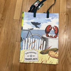 Trader Joe’s ECO Reusable Shopping Grocery Gift Tote Bags/Boston/New with tags