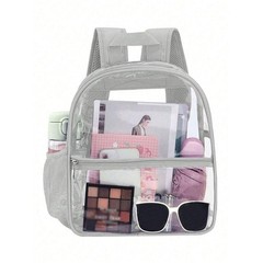Small Clear Backpack Transparent Pvc Backpack Summer Waterproof Beach Cell Phone