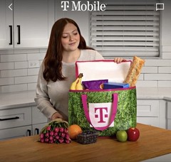 (Qty: 2) T-Mobile Tuesday Reusable Bag 2026 Large Zip Lock (15″x12″x8″)