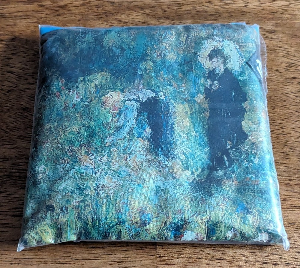 New LOQI Pierre-Auguste Renoir Woman with a Parasol in a Garden Reusable Bag