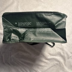 Lululemon Holiday Edition Reusable Shopping Tote Bag Large Forest Green Logo