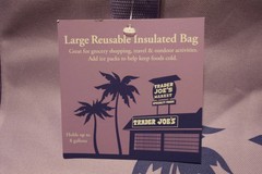 2-PACK Trader Joe’s 8 Gallon Purple & Dusky Blue Cooler Large Insulated Tote