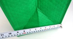 INSULATED Reusable Large Cooler Shopping Tote Green SRF Logo Seasonal Holiday