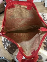 Burlap Rice Bag Tote Royal Basmati Boho Market Beach Grocery Bag