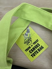 Trader Joe’s Mini Canvas, Trick-Or-Treat Tote Bag Halloween Black Green Purple