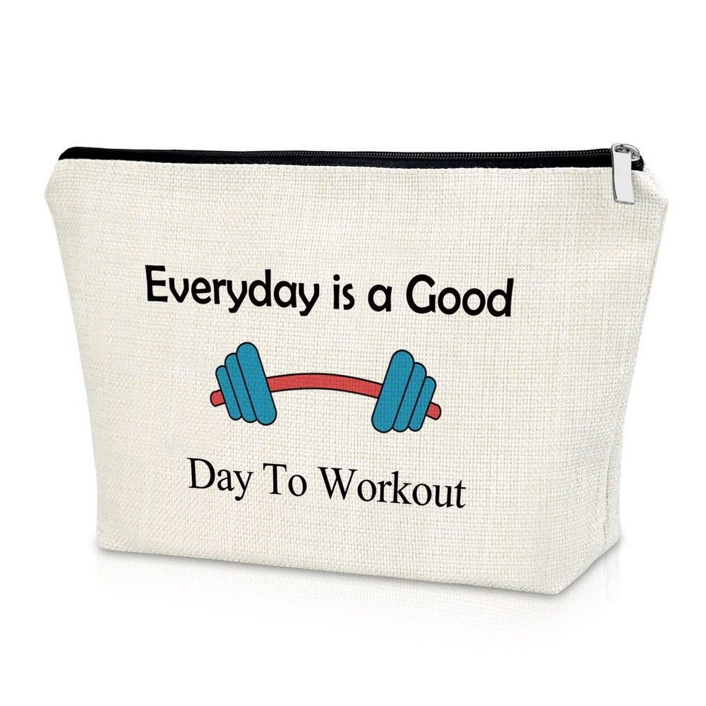 Sazuwu Fitness Bodybuilding Makeup Bag – Everyday is A Good Day To Workout