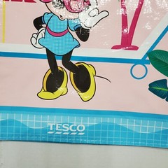 Tesco Mickey Minnie Mouse Tote Bag California Flamingo Beach Disney Gift 2022