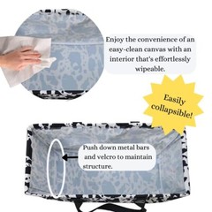 Extra Large Utility Tote Reusable Grocery Bag Oversized Collapsible For Grocerie