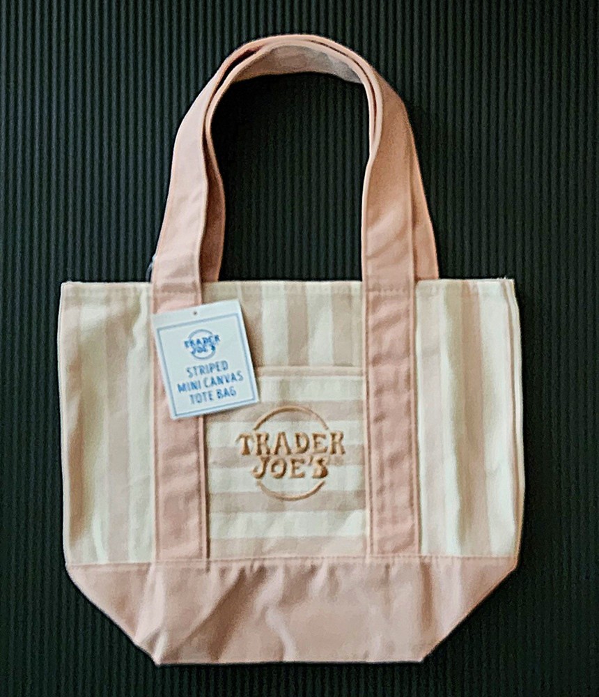 TRADER JOE’S 2026 SUMMER Mini tote (Beige stripe)