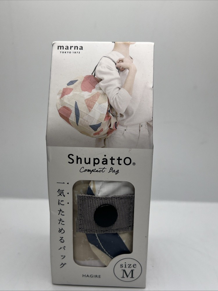 Marna Shupatto Medium Bag HAGIRE Scraps Eco Foldable Compact/Durable