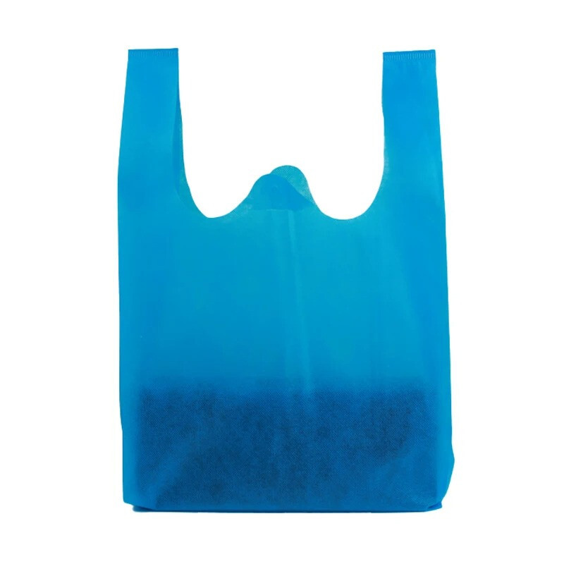 50 Pcs Eco Friendly Reusable Grocery Bags Fabric Non-woven with Handles Large