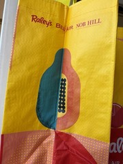 Earthwise Raley’s BelAir Nob Hill Reusable Shopping Bag Tote Eco Friendly NWT