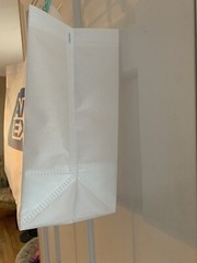 US Open Reusable Shopping Bag, Large, White