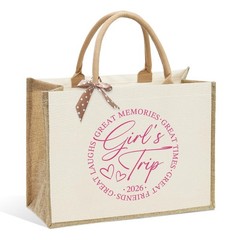 Girls Trip 2026 Shoulder Bag, Girls Weekend 2026, Sister Weekend Gifts Tote B…