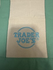 Trader Joe’s Mini Canvas Tote Bags. Set Of 4 New. Pastel Colors