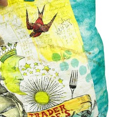Trader Joe’s Culinary World Traveler reusable Shopping Bag Rare Retired Tote