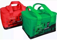 Trader Joes Mini Insulated Bag Set of 2 – Limited Edition Holiday (Red & Green)