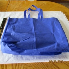 New BLUE BAG REUSABLE Shoulder BAG Grocery Shopping Multi-Purpose Bag Medium Bag