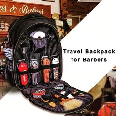 MAXPAND Large Backpack Bag Organizer for Barbers Clippers 19 INCHES, BLACK